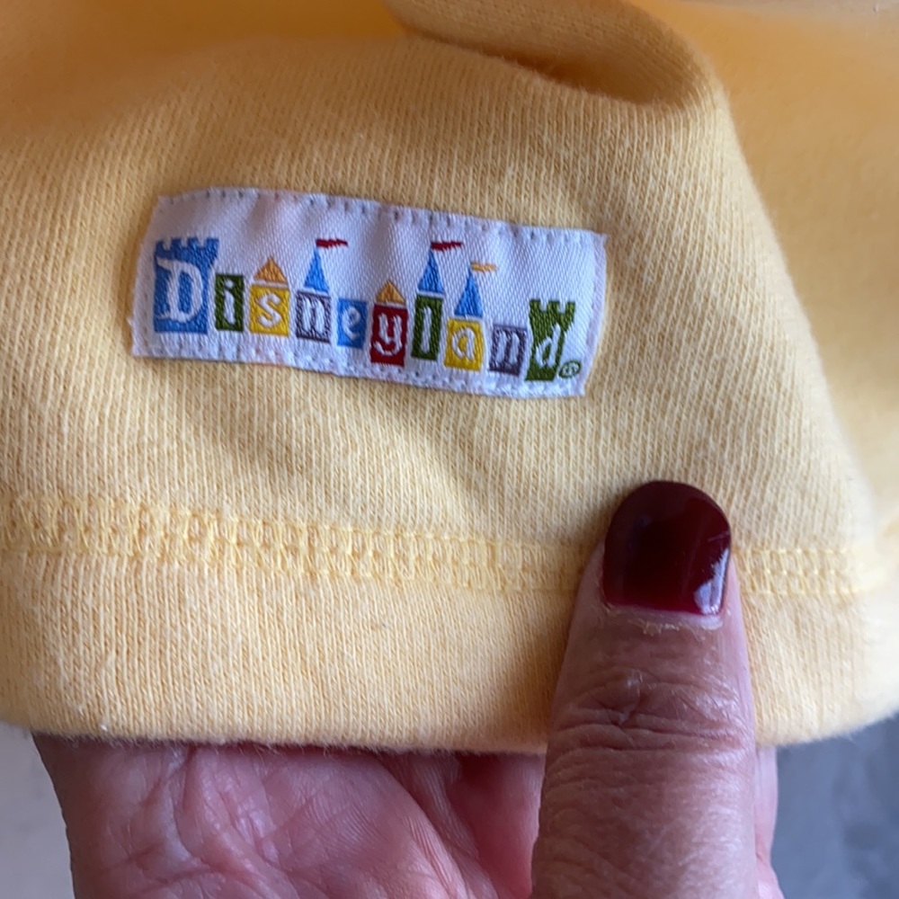 Disney Yellow Sweatshirt with Mickey Mouse Embroidery - Picture 5 of 10